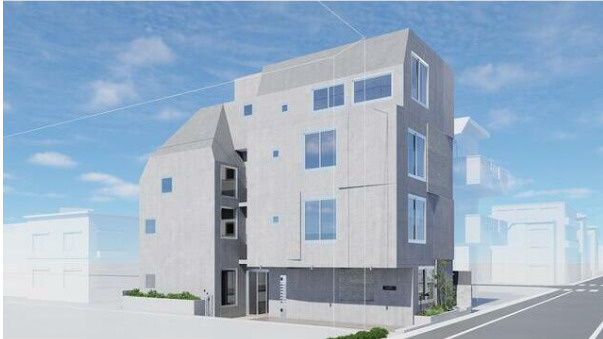 クアードロ三軒茶屋　ペット相談　礼金0　新築　デザイナーズの外観