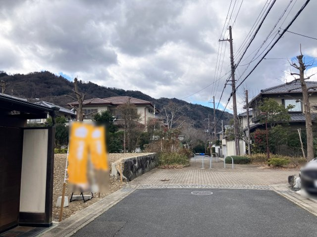 【前面道路含む現地写真】 | 桂坂 大枝北沓掛町四丁目　売土地