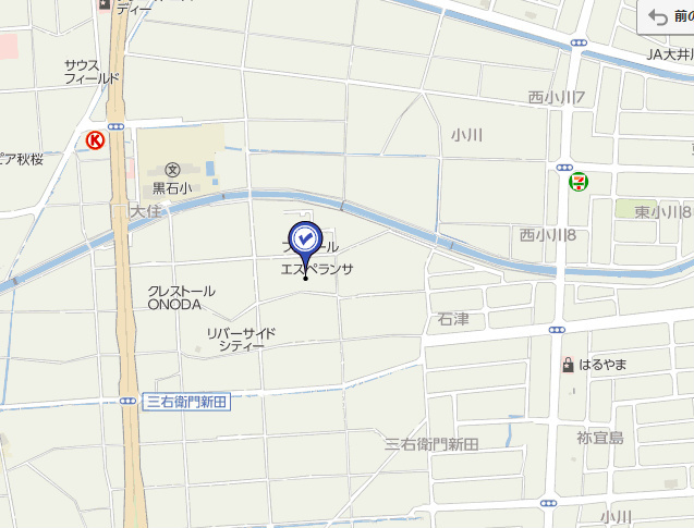 ラシュールの地図