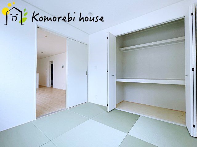 北本市下石戸　第3　新築一戸建て　クレイドルガーデン　01の和室|きれいな和室です