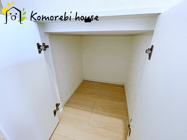 北本市下石戸　第3　新築一戸建て　クレイドルガーデン　01の収納|十分な収納スペースがあります