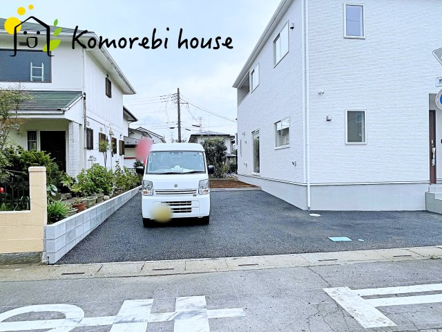 北本市下石戸　第3　新築一戸建て　クレイドルガーデン　01の駐車場|駐車場の用意があります