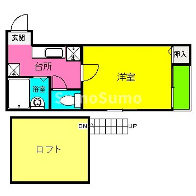 グランディール吉塚の間取り