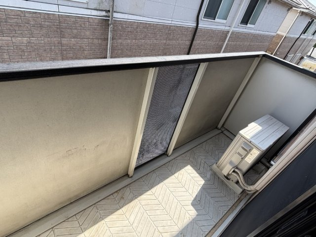 エルパレス江端　Bのバルコニー