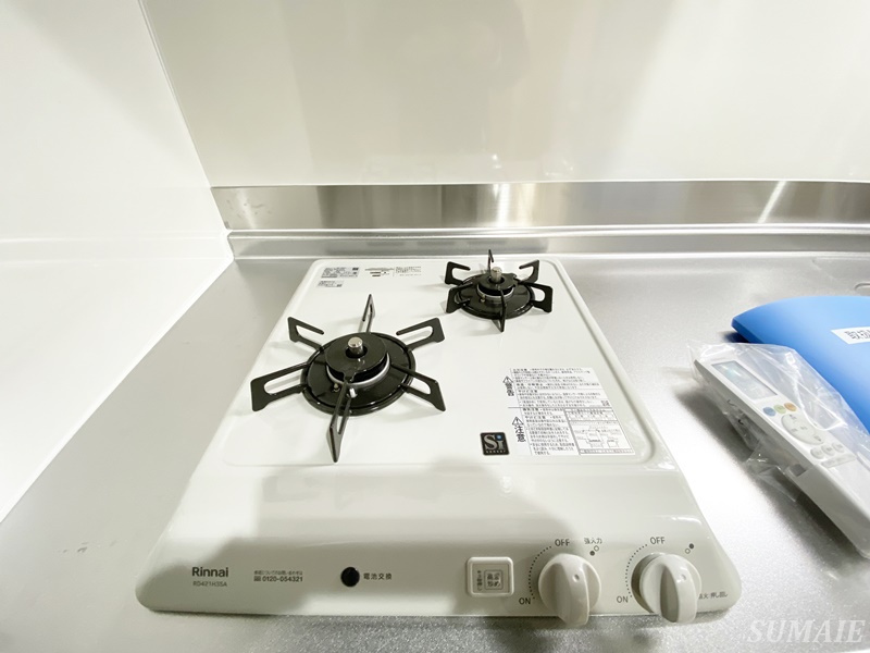 秀和東十条レジデンスのキッチン|2口コンロです☆