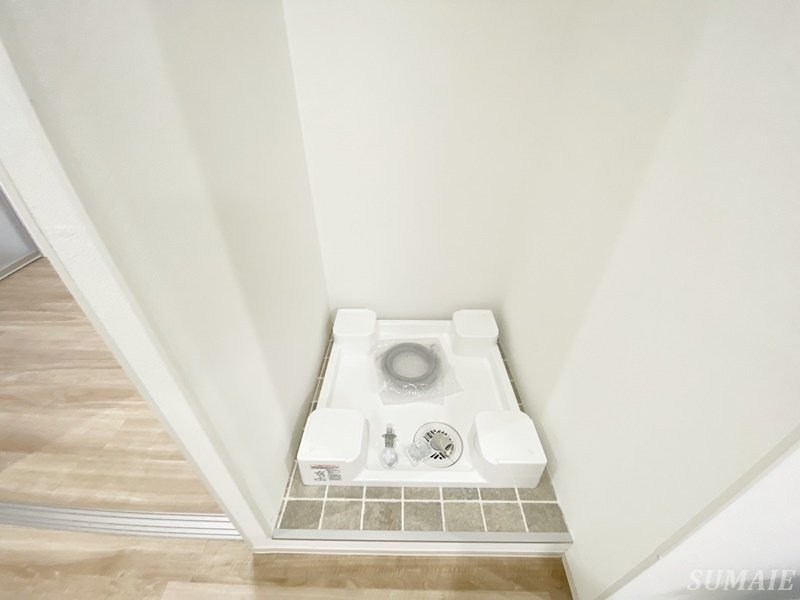 秀和東十条レジデンスの設備|室内洗濯機置き場です☆