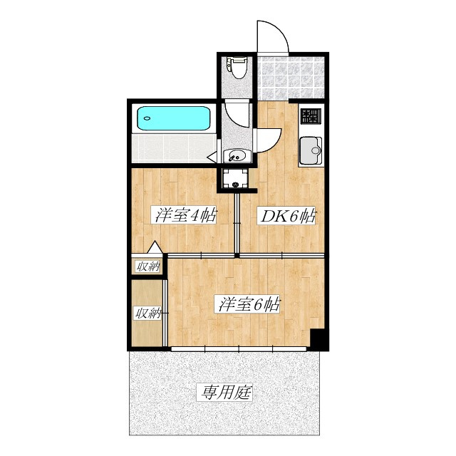 秀和東十条レジデンスの間取り|間取りです☆