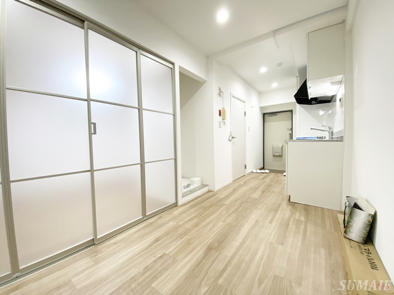 秀和東十条レジデンスの居間・リビング|別角度から見たリビングです☆