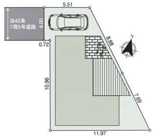 【区画図】 | 東村山市萩山町Ⅴ期　全1棟 | 東村山市萩山町Ⅴ期　全1棟