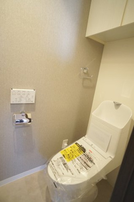 【トイレ】 | ラ・ベルティ小岩 | 新規温水洗浄便座一体型トイレ（TOTO製）