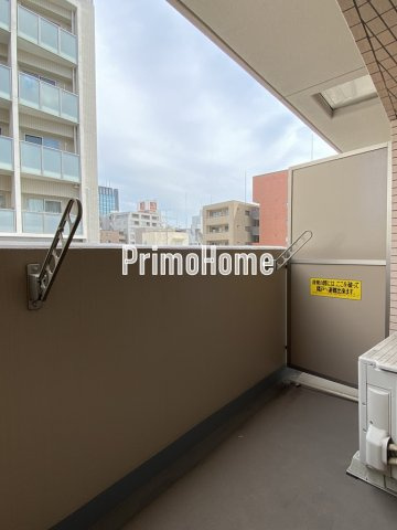 ガラシティ東日本橋のバルコニー