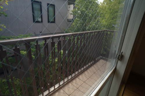 Ｋブランシェ Ａのバルコニー