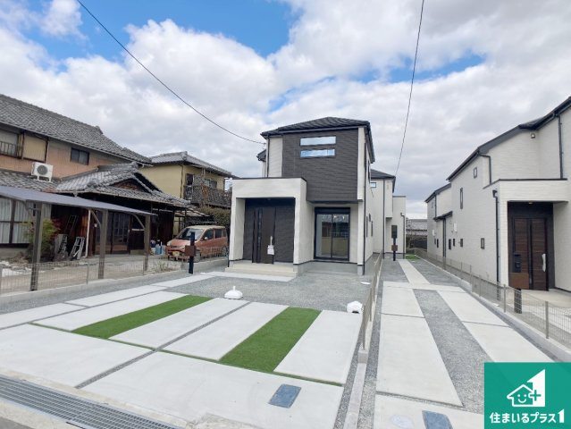 加古川市西神吉町岸　新築一戸建ての外観|安心の10年保証！外観を美しく保ち、雨水で汚れを落とします！気になることがありましたら、お気軽にお問い合わせください！