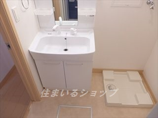 広島市安佐北区可部南１丁目のアパートの洗面所|シャンプードレッサー