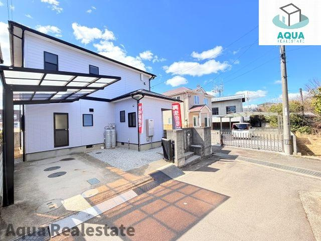 さぬき市長尾東　リノベ住宅の前面道路含む現地写真|前面道路含む現地写真です