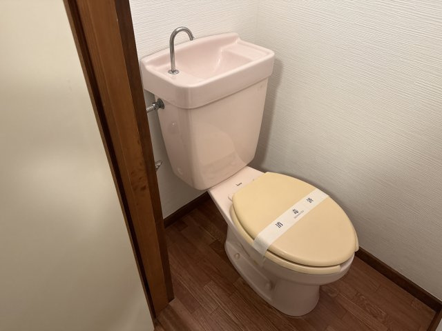 頼安コーポのトイレ