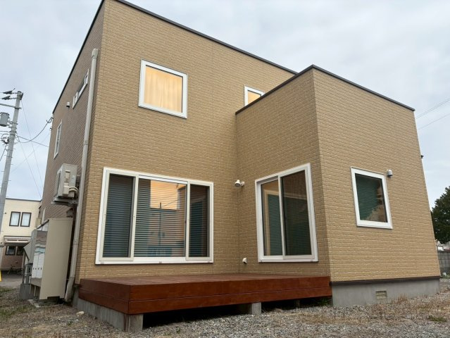 中古住宅　帯広市西6条南33丁目の外観パース