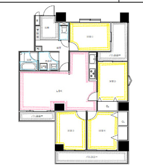  | 【三旺マンション第5植田】✨️仲介手数料無料✨️植田南小学校・植田中学校