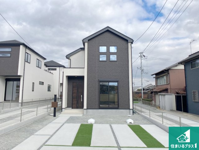 加古川市西神吉町岸　新築一戸建ての外観|安心の10年保証！外観を美しく保ち、雨水で汚れを落とします！気になることがありましたら、お気軽にお問い合わせください！