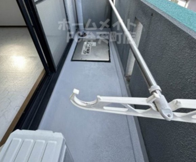 【バルコニー】 | グリーンスクエア | お洗濯にも便利なバルコニー付き