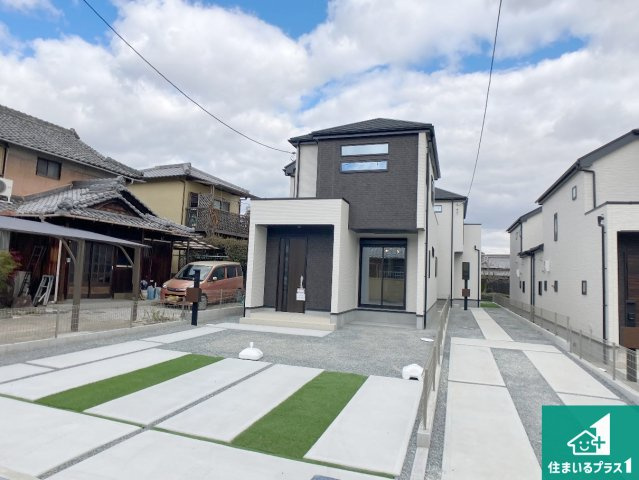 加古川市西神吉町岸　新築一戸建ての外観|安心の10年保証！外観を美しく保ち、雨水で汚れを落とします！気になることがありましたら、お気軽にお問い合わせください！