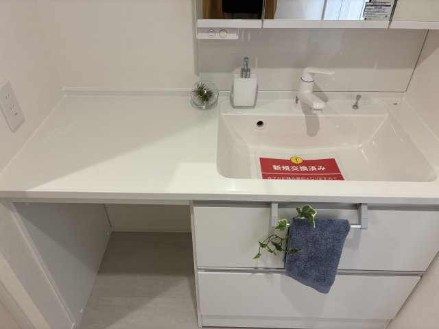 ヒルハイツ宮前平　ウエストの独立洗面台