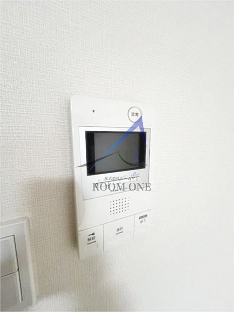 イアース東武練馬Ⅱのセキュリティ|モニター付きインターホンです。