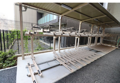 【駐車場】 | ジェノヴィア浅草Ⅵスカイガーデン | 駐輪場