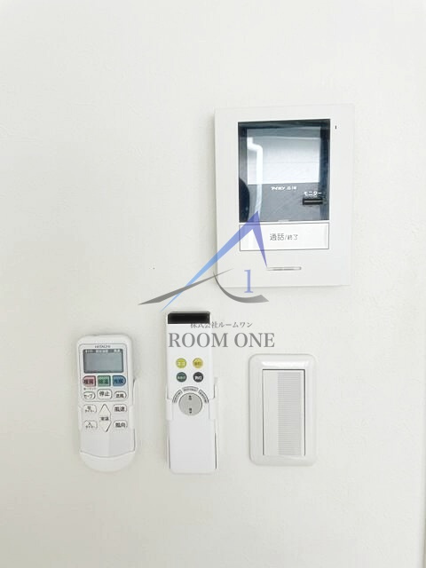 ラ・メゾンコンフォール大森北のセキュリティ|モニター付インターホンです。