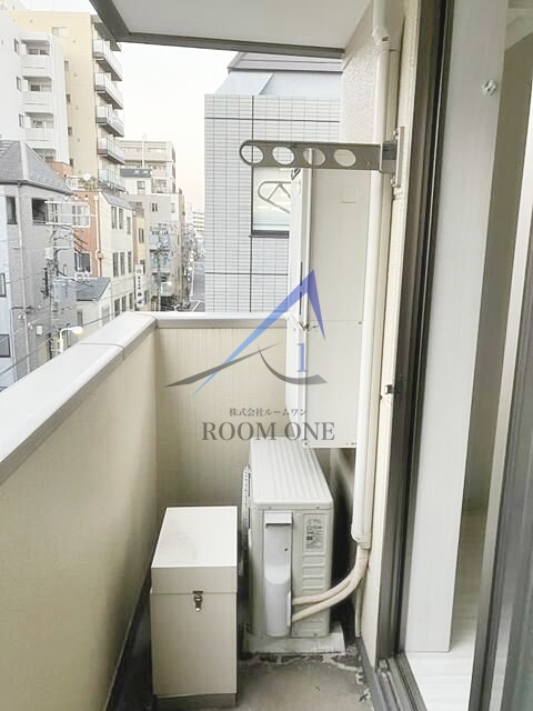 浅草ＫＢビルのバルコニー|バルコニーです。