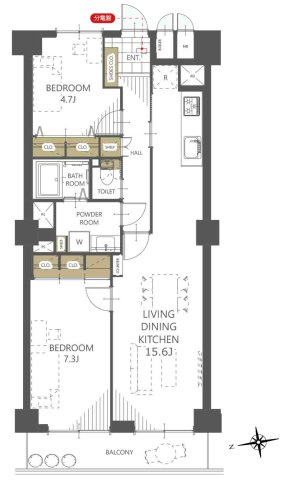 東村山市栄町３丁目の中古マンション