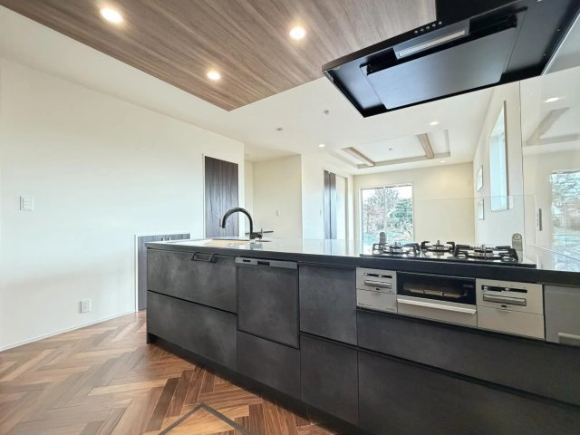 練馬区石神井台8丁目　長期優良住宅　太陽光発電システム　ゆとりの邸のキッチン