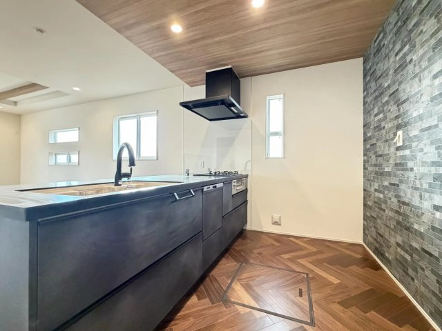 練馬区石神井台8丁目　長期優良住宅　太陽光発電システム　ゆとりの邸のキッチン