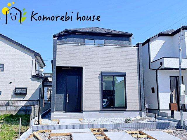 北本市下石戸下　4期　新築一戸建て　グラファーレ　01の駐車場|カースペースがあります