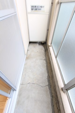 メゾン・マ・シャンブルのバルコニー