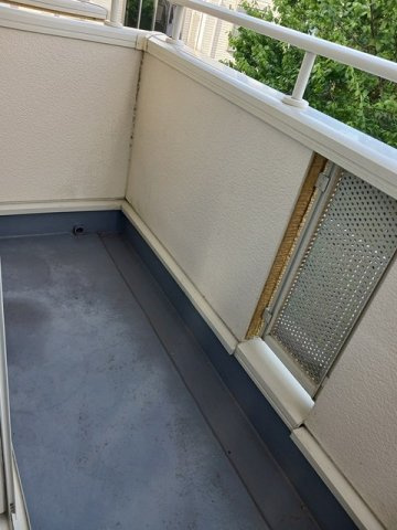 メゾン・アムール　　刈谷市近郊の賃貸はクラスホーム刈谷店のバルコニー|お庭で自由な時間を過ごせます