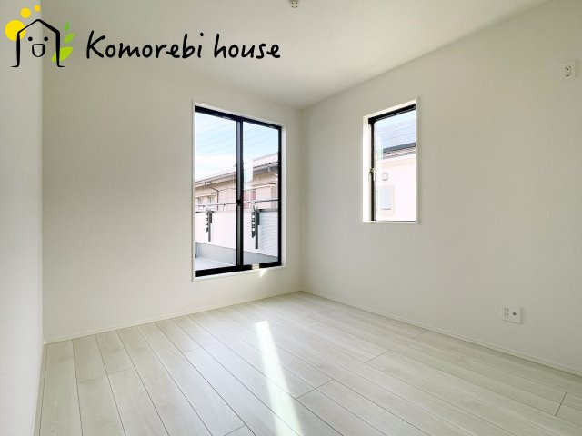 北本市下石戸下　4期　新築一戸建て　グラファーレ　02の洋室|落ち着いた色調の洋室です