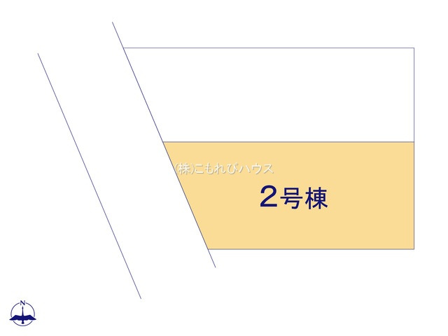 北本市下石戸下　4期　新築一戸建て　グラファーレ　02の区画図|2号棟