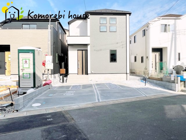 北本市下石戸下　4期　新築一戸建て　グラファーレ　02の駐車場|駐車場です