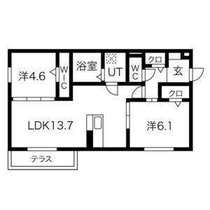 licorice B棟の間取り