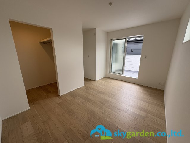 藤沢市大庭6期　新築戸建　全２棟A号棟の寝室|落ち着いて過ごせるお部屋なので、寝室にいかがでしょうか