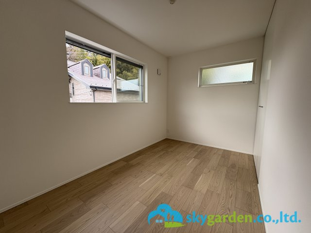 藤沢市大庭6期　新築戸建　全２棟A号棟の洋室|洋室です