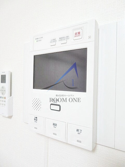 グランド・ガーラ芝公園のセキュリティ|モニター付インターホンです。