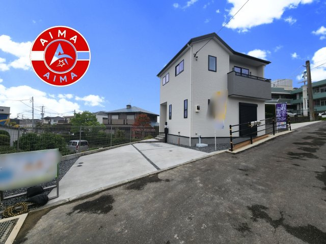 糟屋郡須恵町新原第7-1棟(1号棟）の前面道路含む現地写真|見学の時間などお気軽にお問い合わせ下さい。