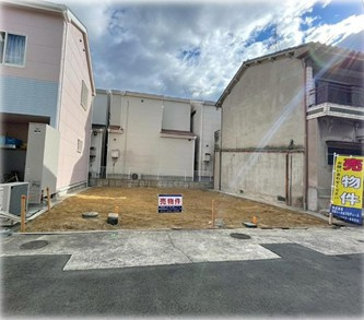 【外観】 | 八尾市山城町4丁目土地　用和小学校区　近鉄八尾駅