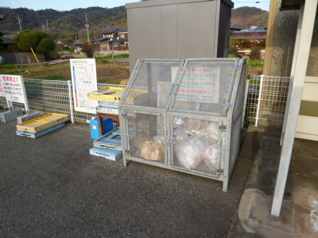 倉敷市林のアパートのその他共用部分|敷地内専用ゴミステーション