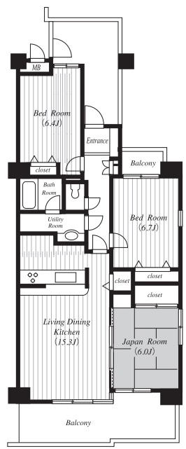 インペリアル東久留米B棟