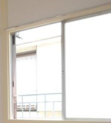 大陸荘のバルコニー