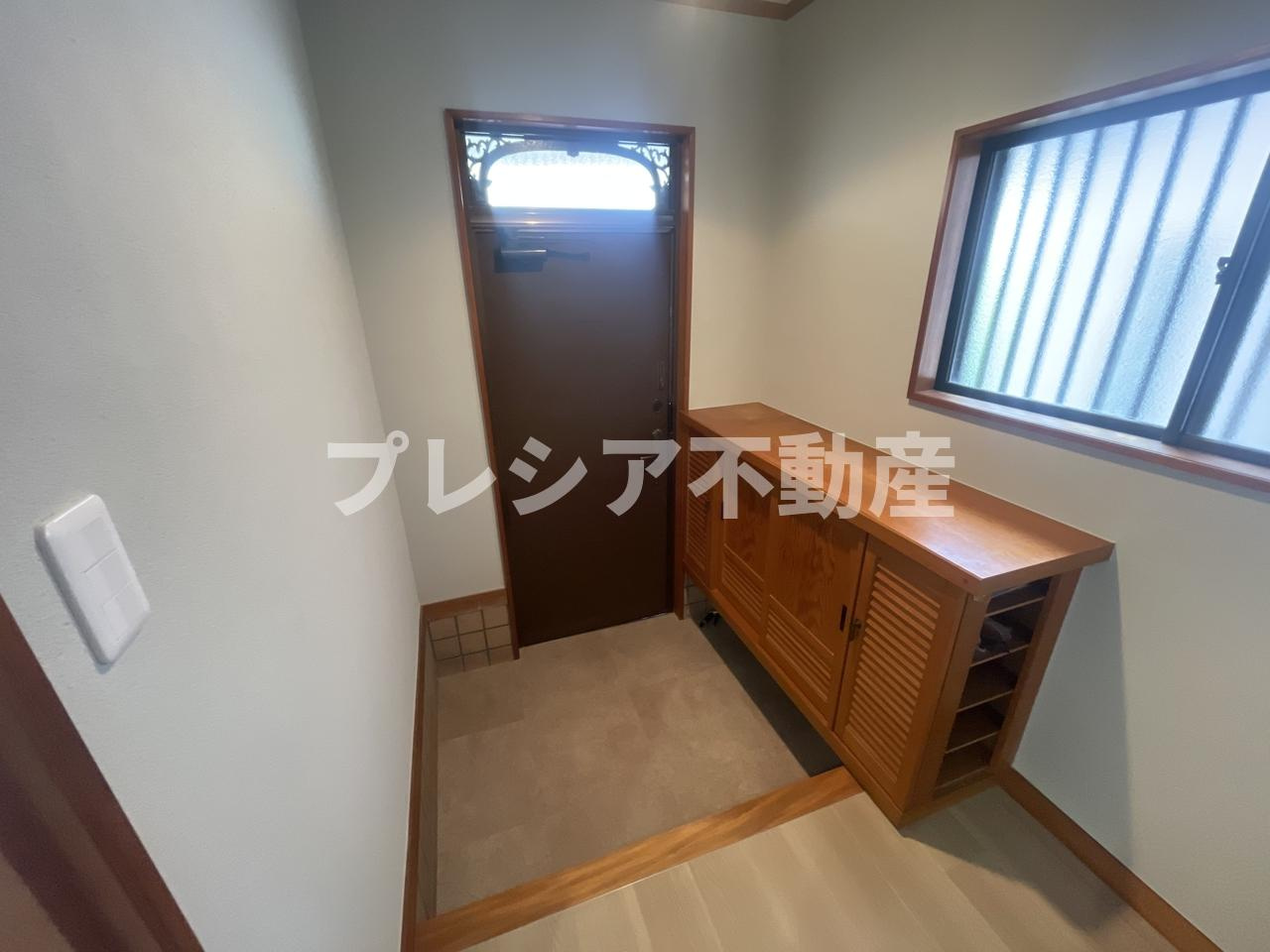ひだまりとそよ風のファミーユの玄関