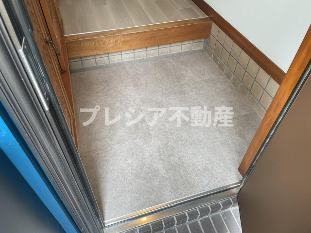 ひだまりとそよ風のファミーユの玄関